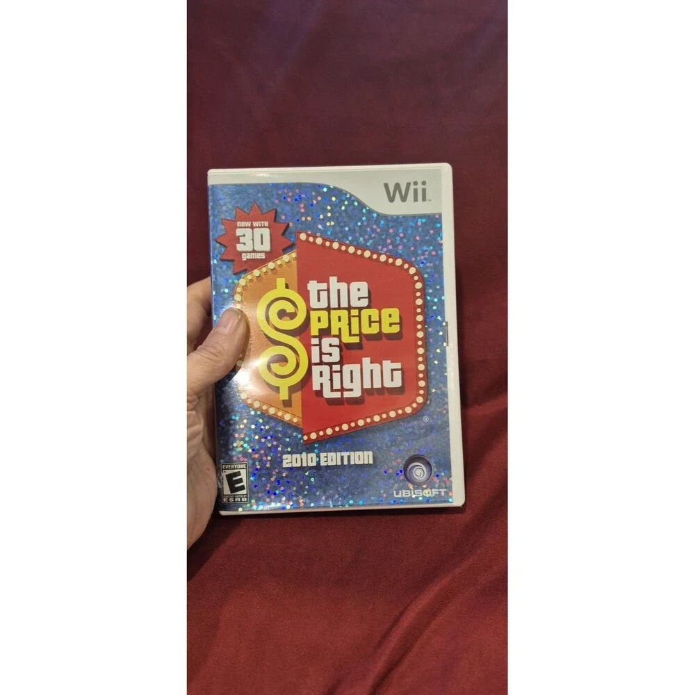 The Price is Right: 2010 Edition (Nintendo Wii, 2010) COMPLETE disk/case/manual